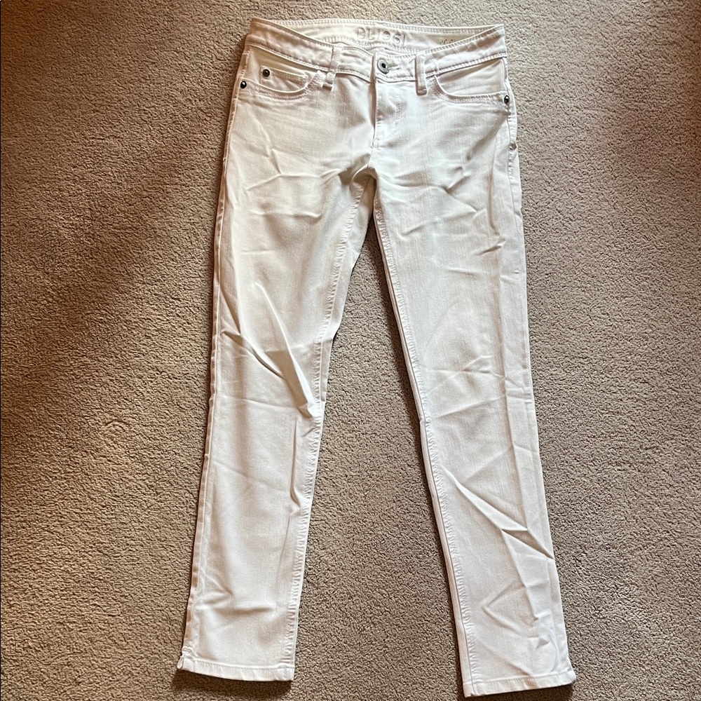 DL1961 Ivory Denim Pants